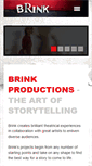 Mobile Screenshot of brinkproductions.com