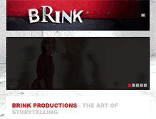 Tablet Screenshot of brinkproductions.com